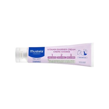 Mustela Baby 123 Vitamin Barrier Cream for Irritation & Redness 100ml