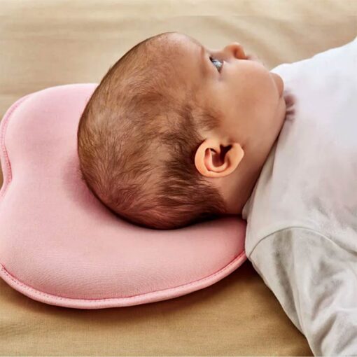 Babyjem-Flat-Head-Pillow-Pink02 Babyjem Flat Head Pillow - Pink
