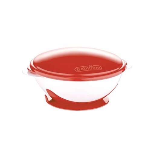 Babyjem-Deep-Vacuum-Food-Plate-Pink Babyjem Deep Vacuum Food Plate - Pink