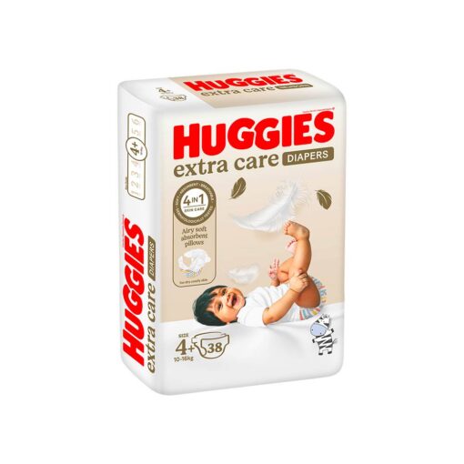 6084011840118-Huggies-Extra-Care-Size-4Plus-38-Diapers-Value-Pack Huggies Extra Care Size 4+ (10-16kg) - 38 Diapers Value Pack