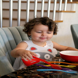 Babyjem-Fold-&-Go-Silicone-Bib-–-Blue-3