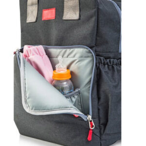 Babyjem-Multifunctional-Diaper-Bag-(Lisboa-Backpack)---Black-1