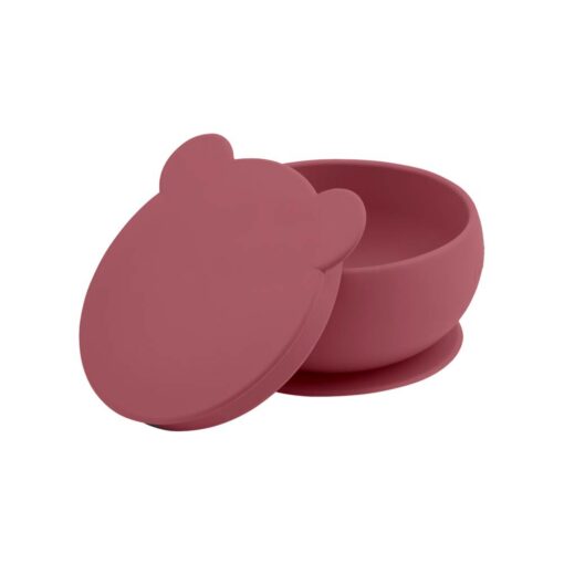 Minikoioi Bowly Stay-Put Suction Bowl with Lid - River Green Minikoioi Bowly Stay-Put Suction Bowl with Lid - River Green