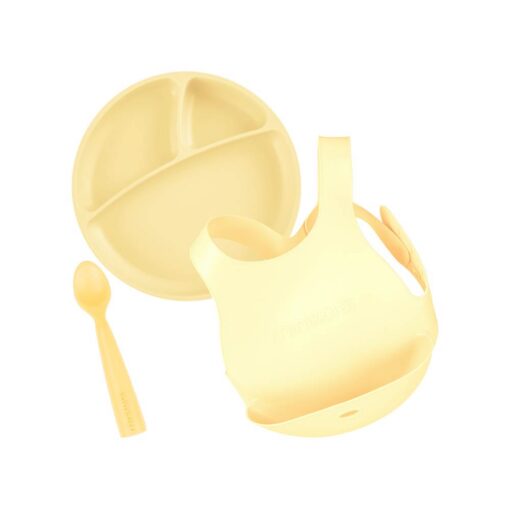 Minikoioi Feeding Set - Mellow Yellow
