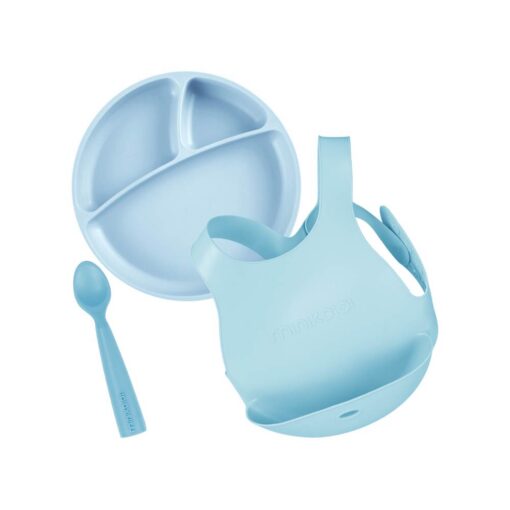 Minikoioi-Feeding-Set-MineralBlue Minikoioi Feeding Set - Mineral Blue
