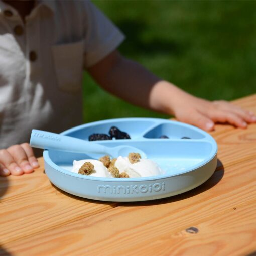 Minikoioi Feeding Set (Scooper, Flexi Bib & Scoop) Minikoioi Feeding Set (Scooper, Flexi Bib & Scoop)