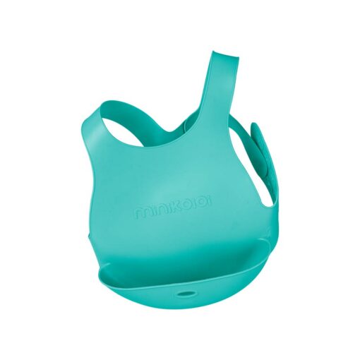 Minikoioi-Flexi-Bib-AquaGreen Minikoioi Flexi Bib - Aqua Green