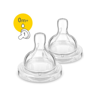 Philips Avent Classic+ / Anti-Colic Flow 1 Teats (0m+) 2 Pcs