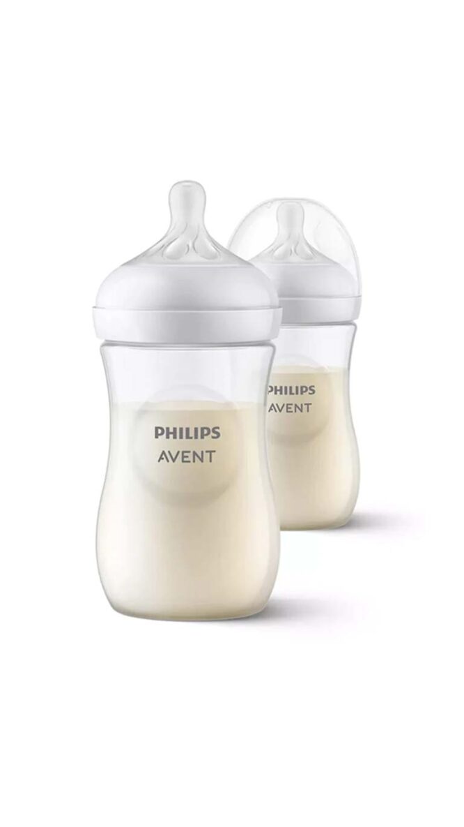 Philips Avent Natural Baby Bottle Response 260ml - 2 Pcs - Image 2