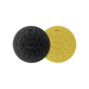 Minikoioi Cookee Teether - Black & Yellow