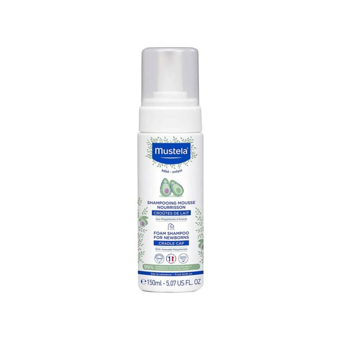 Mustela Baby Foam Shampoo for Newborns 150ml
