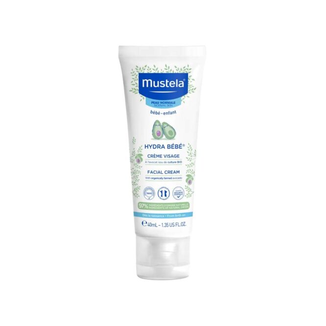 Mustela Baby Hydra Facial Cream with Avocado 40ml