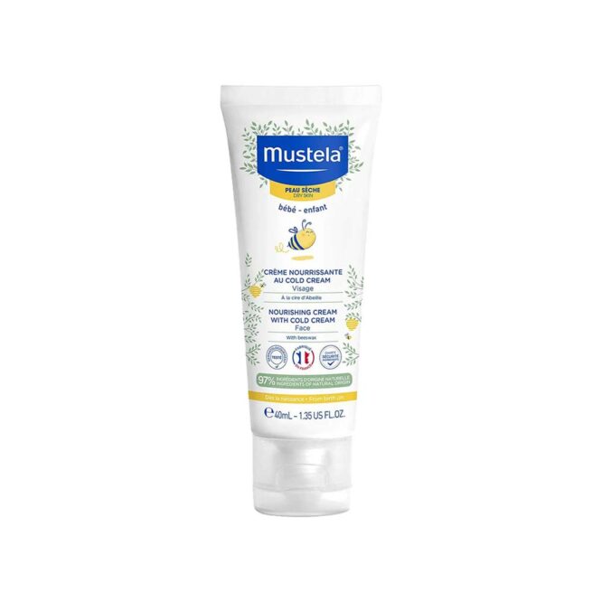 Mustela Baby Nourishing Cream with Cold Cream & Beeswax for Face 40ml