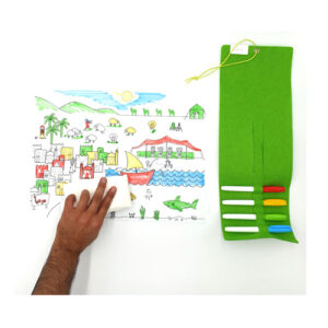 eco coloring mat 3