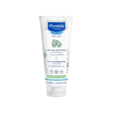 Mustela Baby 2-in-1 Cleansing Gel for Hair & Body 200ml