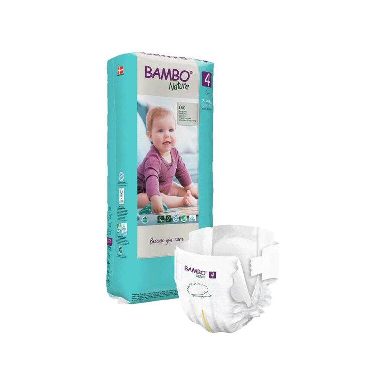 BAMBO Nature Size 4 L (7-14kg) - 48 Diapers