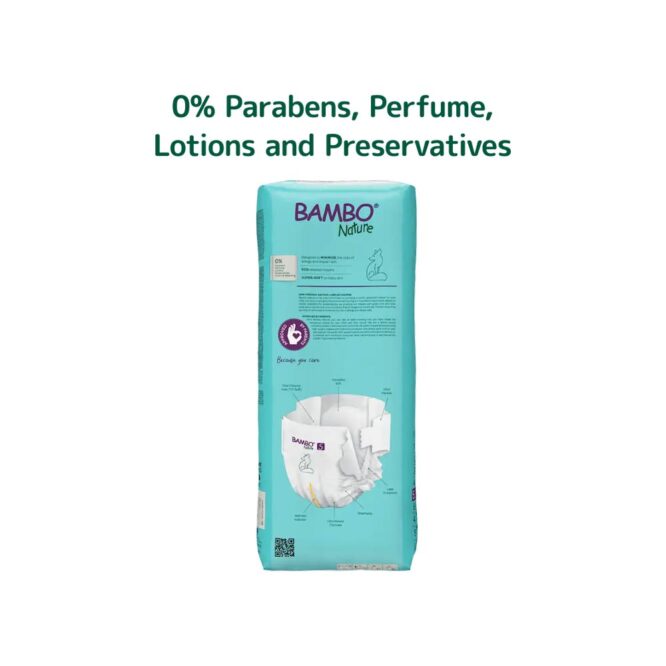 BAMBO Nature Size 5 XL (12-18kg) - 44 Diapers
