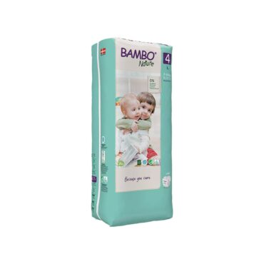 BAMBO Nature Size 4 L (7-14kg) - 48 Diapers