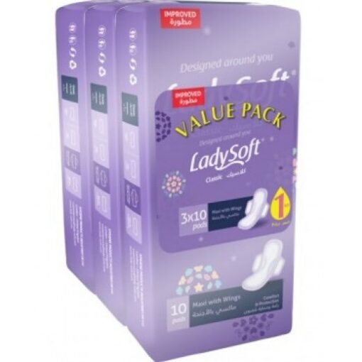 LadySoftMaxiwithwings30PadsValuePack LadySoftMaxiwithwings30PadsValuePack
