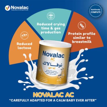 Novalac AC | Anti-Colic Milk Formula Powder (0-6m) 400g