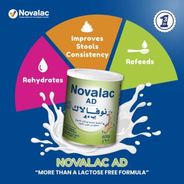 Novalac AD | Anti-Diarrhea Milk Formula Powder (6m-3yrs) 600g