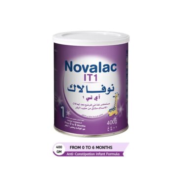 Novalac IT1 | Anti-Constipation Infant Milk Formula Powder (0-6m) 400g
