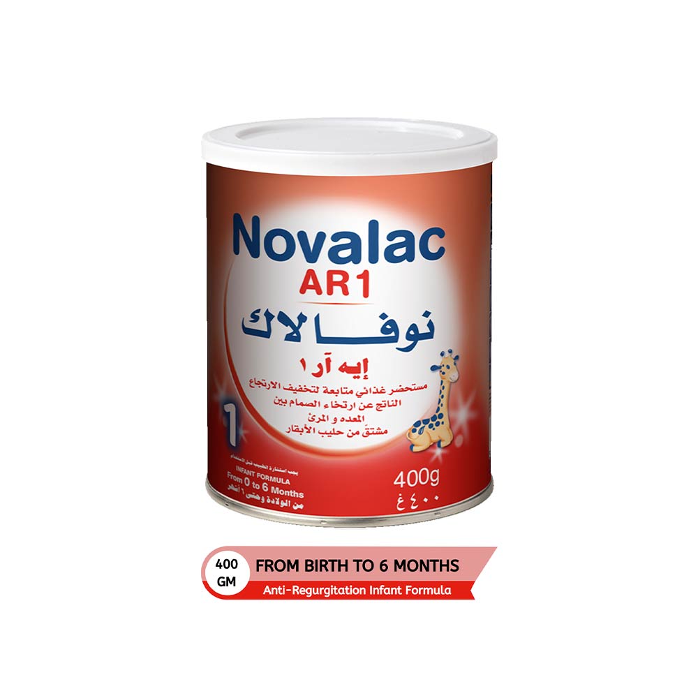 Novalac AR1 | Anti-Regurgitation Infant Milk Formula Powder (0-6m) 400g