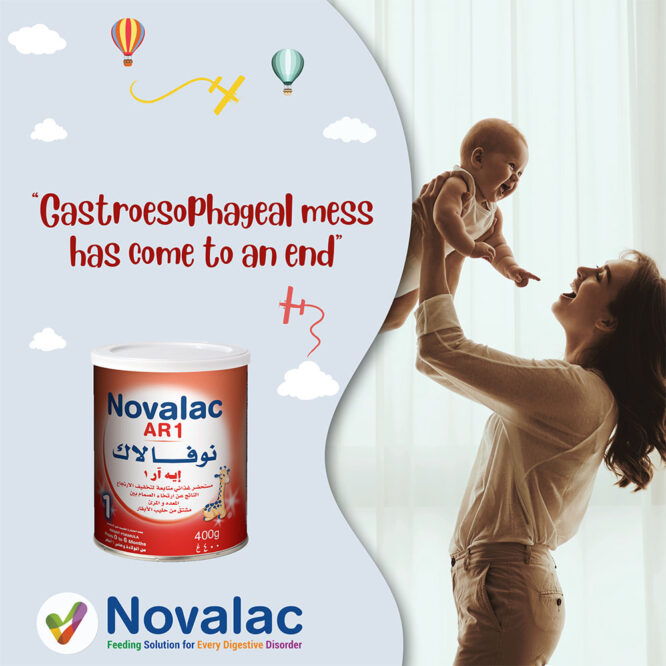Novalac AR1 | Anti-Regurgitation Infant Milk Formula Powder (0-6m) 400g