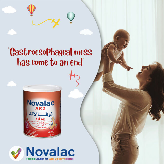 Novalac AR2 | Anti-Regurgitation Follow On Milk Formula Powder (6m+) 400g
