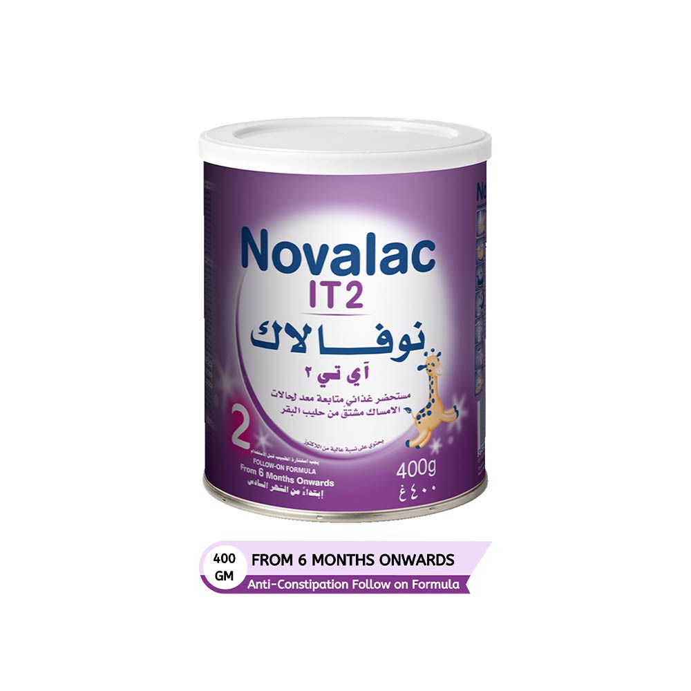 Novalac IT2 | Anti-Constipation Follow On Milk Formula Powder (6m+) 400g