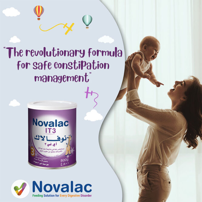 Novalac IT3 | Anti-Constipation Growing Up Milk Formula Powder (1-3yrs) 800g