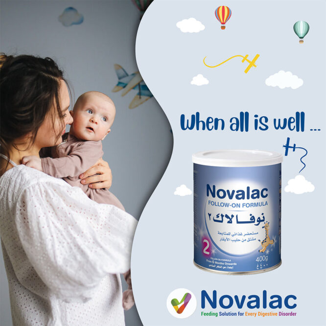 Novalac N2 | Follow On Milk Formula Powder (6m+) 800g