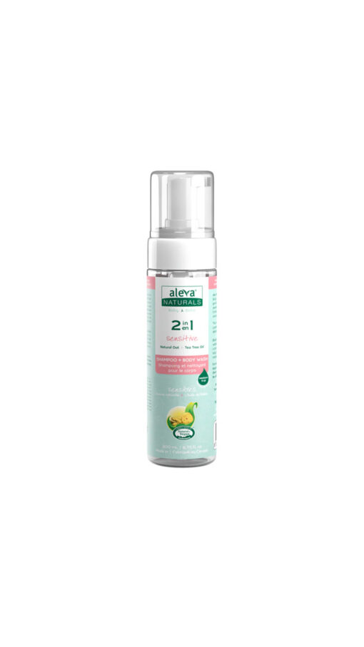 AlevaNaturals2In1Hair&BodyWash200ml AlevaNaturals2In1Hair