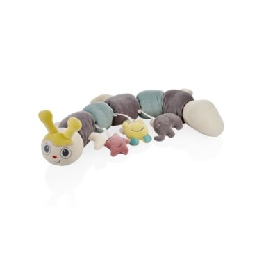 Babyjem Cotton Velvet Caterpillar Pillow - Green