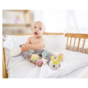Babyjem-Cotton-Velvet-Caterpillar-Pillow-–-Green-gallery-3