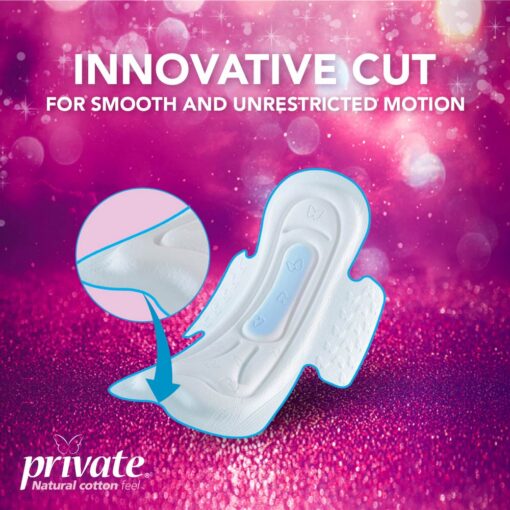 Private Extra Thin Super Pads with Wings - 16 Pads Economy Pack Private Extra Thin Super Pads with Wings - 16 Pads Economy Pack