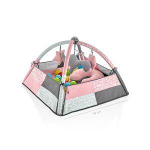 Babyjem Play Mat with Balls & Toys - Rose