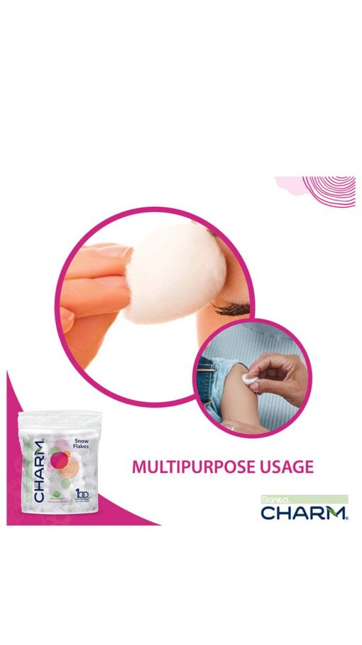 SanitaCharmSnowFlakes100CottonBalls3 SanitaCharmSnowFlakes100CottonBalls3
