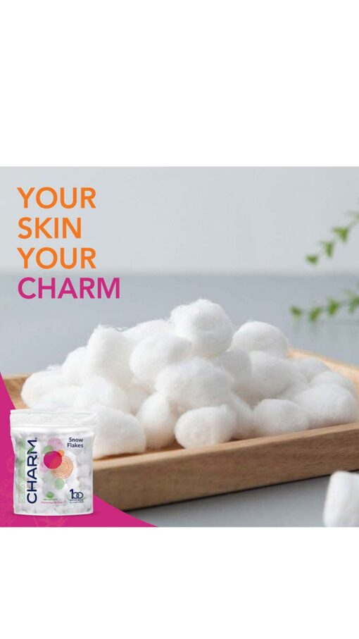 SanitaCharmSnowFlakes100CottonBalls2 SanitaCharmSnowFlakes100CottonBalls2