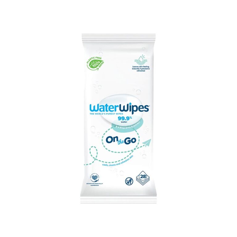 WaterWipes Plastic-Free On the Go - 28 Wet Wipes
