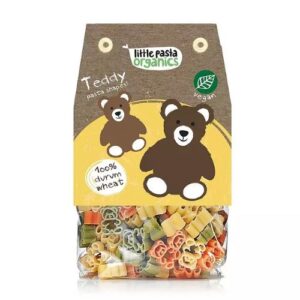 Little Pasta Organics Teddy Bear Shaped Pasta new. 111