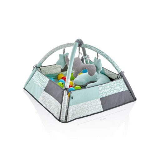 Babyjem Play Mat with Balls & Toys - Green