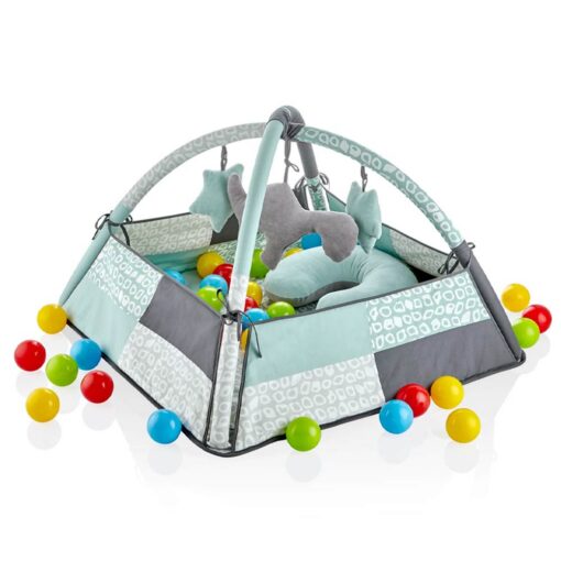 Babyjem Play Mat with Balls & Toys - Green Babyjem Play Mat with Balls & Toys - Green