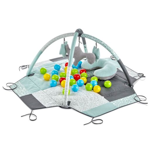 Babyjem Play Mat with Balls & Toys - Green Babyjem Play Mat with Balls & Toys - Green