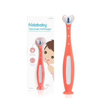 Fridababy Triple-Angle Toothhugger Toothbrush (2Yrs+) Pink