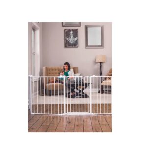 Regalo-Super-Wide-Baby-Gate-&-Play-Yard---White--g5