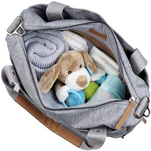 Bababing-Roma-2-Changing-Bag---Grey-Marl-g1