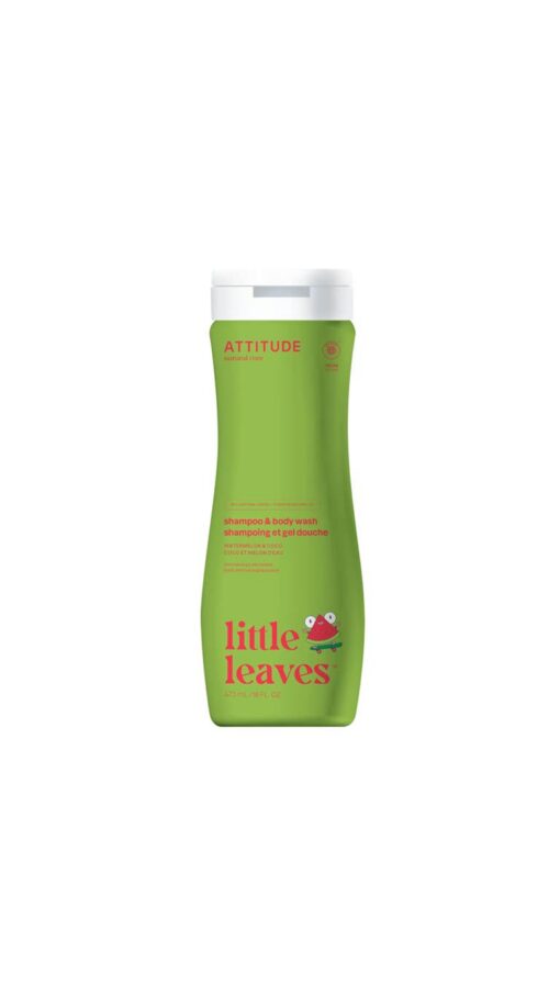 LittleLeaves-Shampoo&BodyWash-Watermelon&Coco Attitude Little Leaves Shampoo & Body Wash