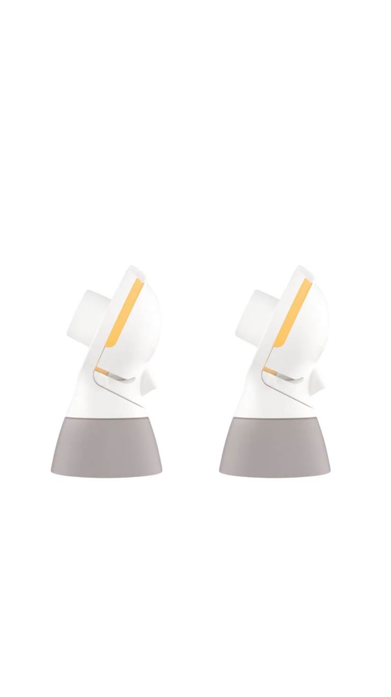 Medela PersonalFit Flex Connettori Originali Per Tiralatte - Confezione Da 2, Sistema Chiuso E Facile Da Pulire
