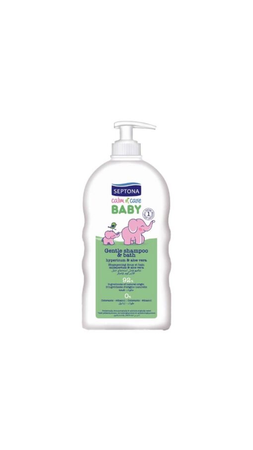 Septona Baby Gentle Shampoo & Bath Hypericum & Aloe Vera - 500ml